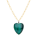 Malachite Love Necklace
