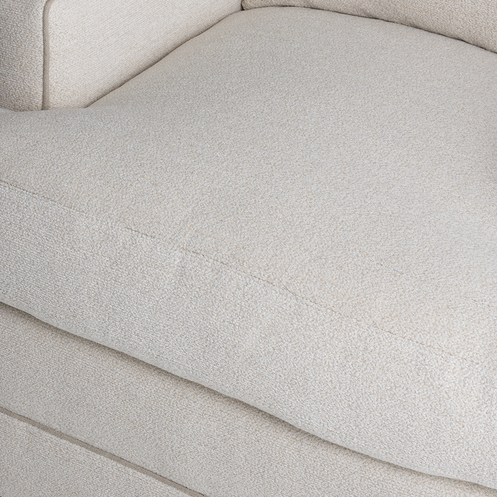 Greenville Swivel Chair, Eggshell
