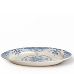 oval floral platter