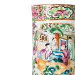 Canton Famille Rose Brush Pot