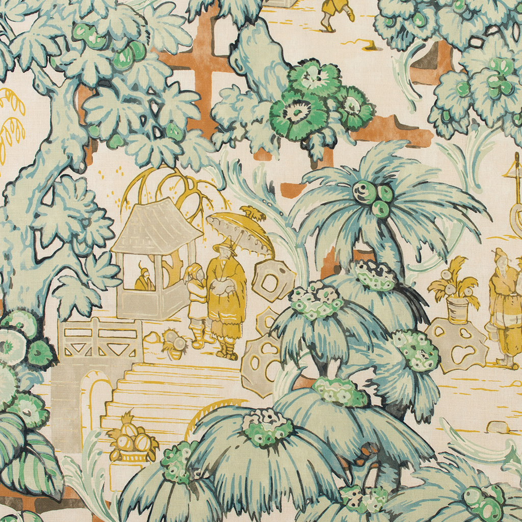 Mandarin Slipper Chair close up image