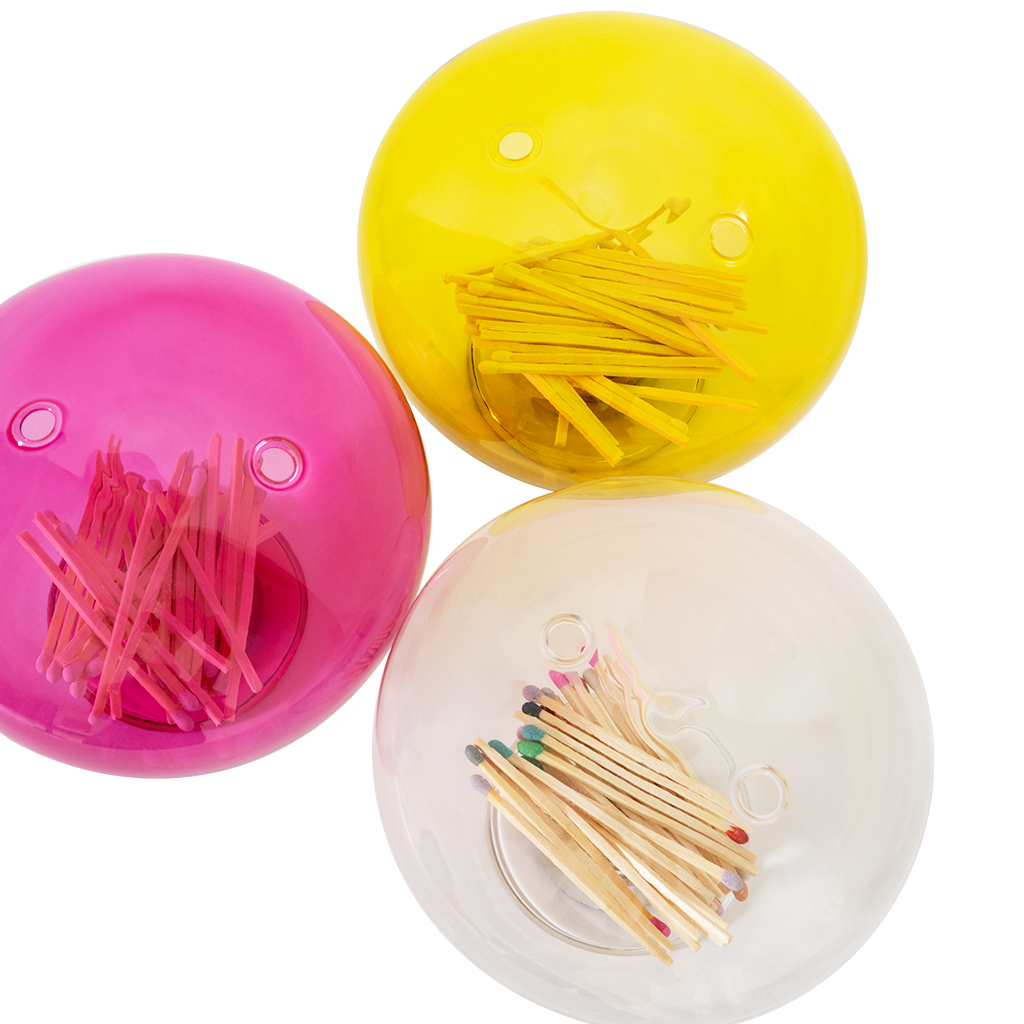 Glass Match Cloche
