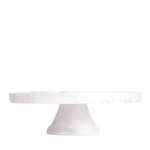 White Resin cake stand