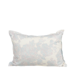 Antique Floral Periwinkle Lumbar Pillow