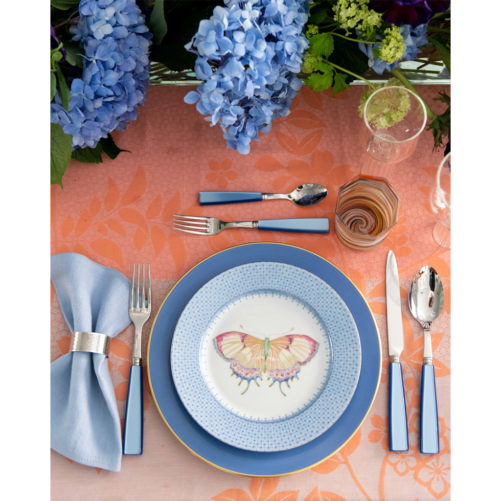 Butterfly Accent plate styled on table