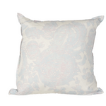 Antique Floral Periwinkle Pillow