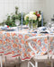 Canton Flower Tablecloth side view