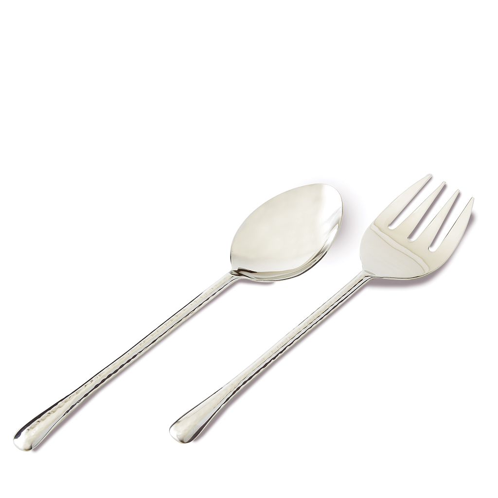 Silver Salad Set