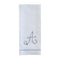 Hand Towel with embroidered Gray A