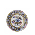Imari Accent Plate Blue Camelias