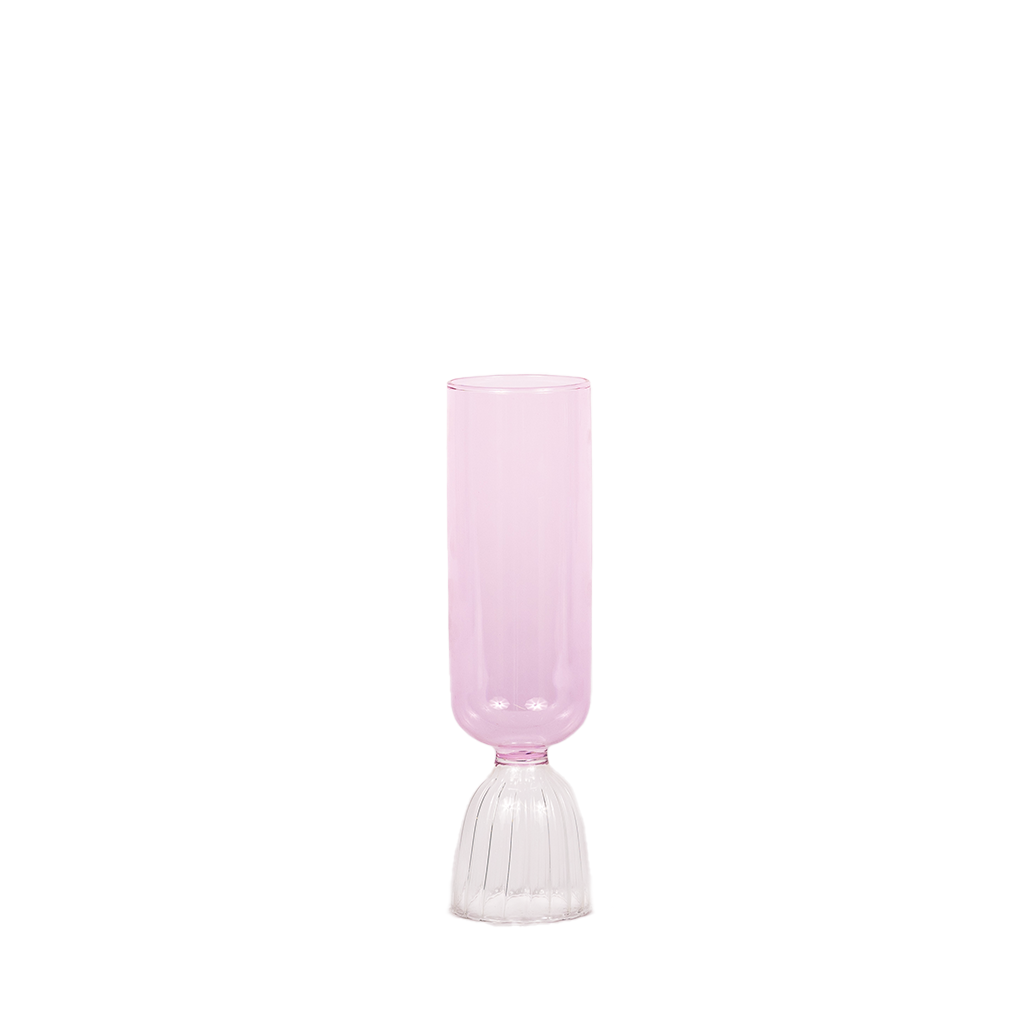 Pink Champagne Flute