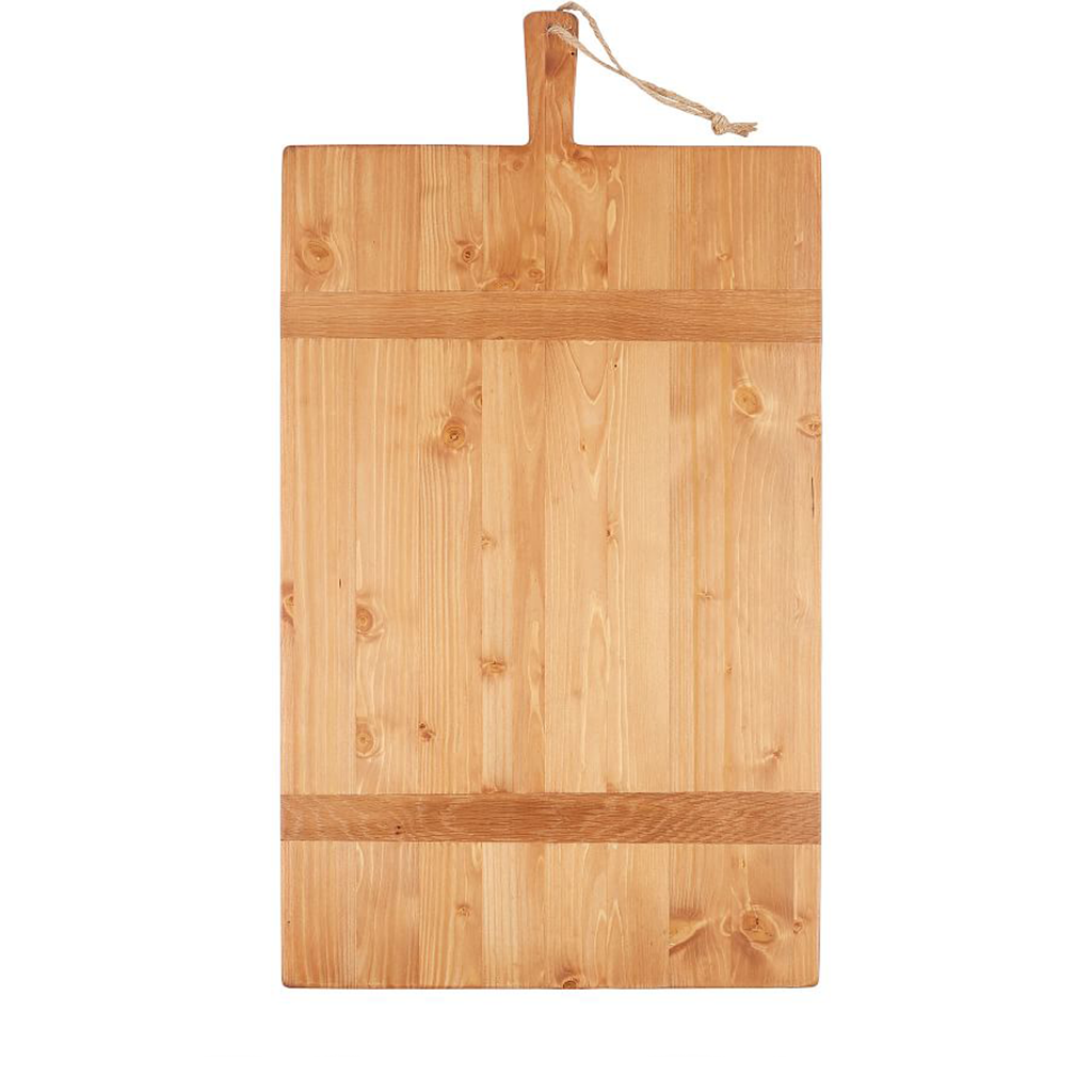 Oversized Wooden Rectangular Charcuterie Cheese Board