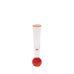 flute vase mini orange