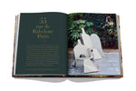 Yves Saint Laurent at Home book cover, photograph of an outdoor space of Yves Saint Laurent