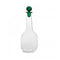 Glass Decanter with Green Detail