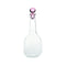 Glass Decanter with Pink Detail