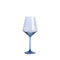 Estelle Colored Wine Glasses - Set of 6, Cobalt