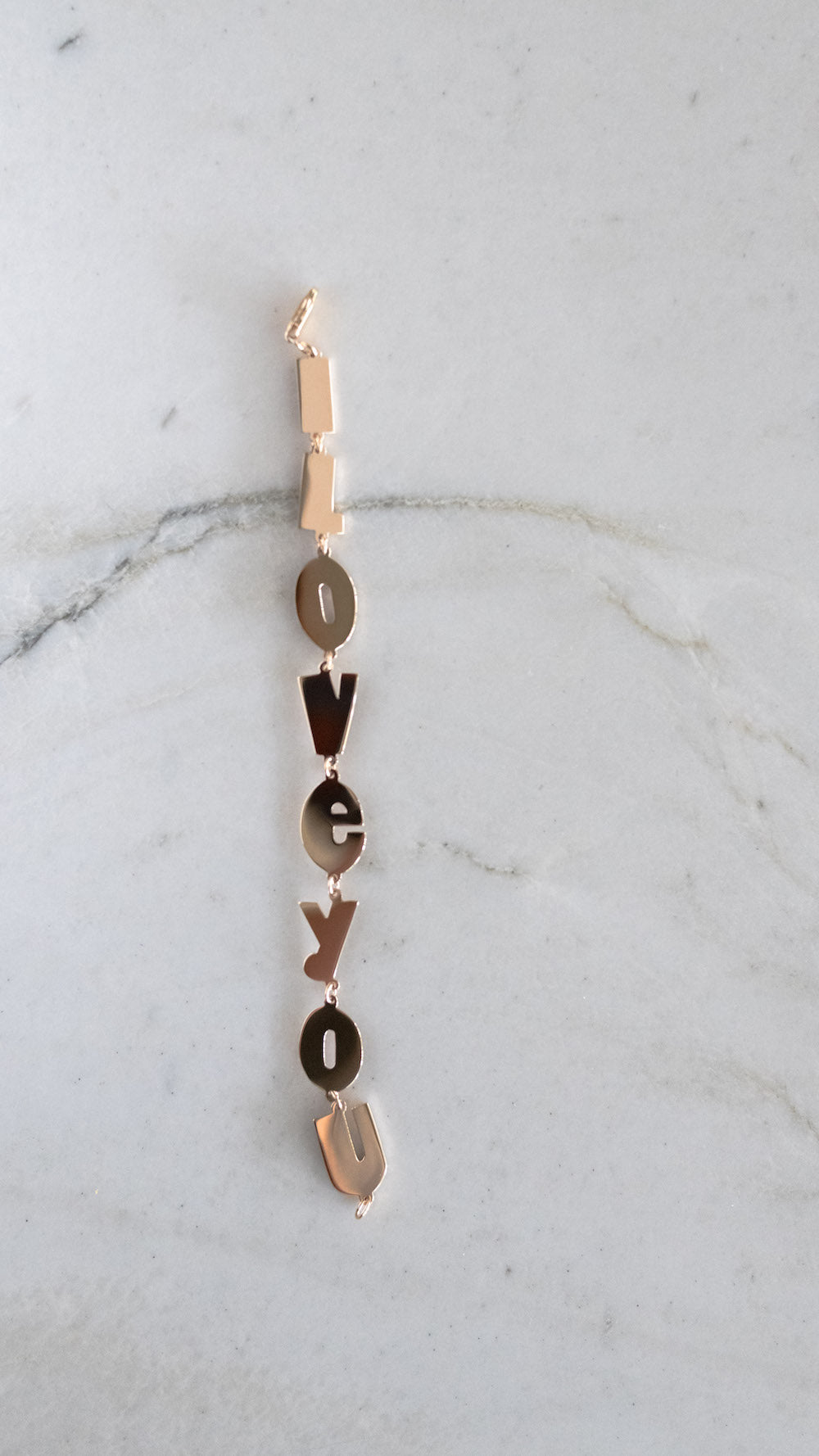 I Love You Bracelet alternate view