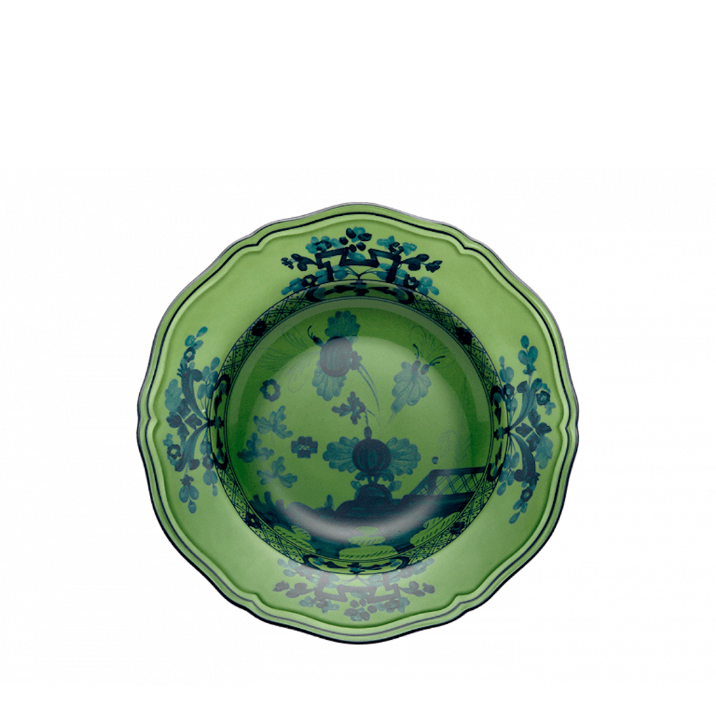 Richard Ginori Malachite Soup Bowl