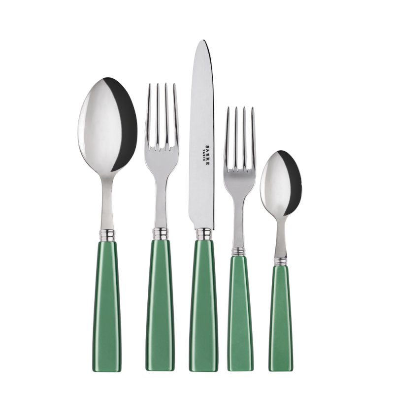 Sabre Paris Icone Flatware, Garden Green