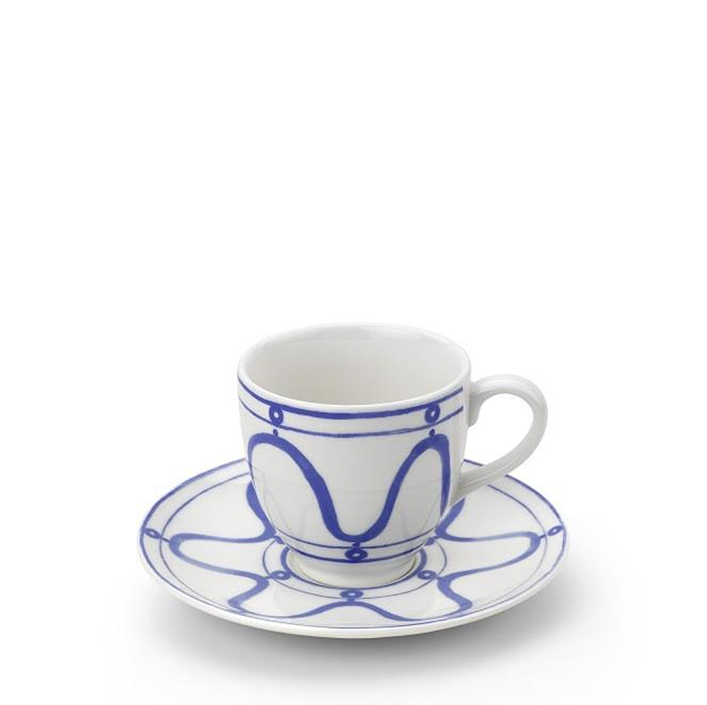 Poros cup and saucer, sky
