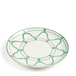 Poros dinner plate, fern