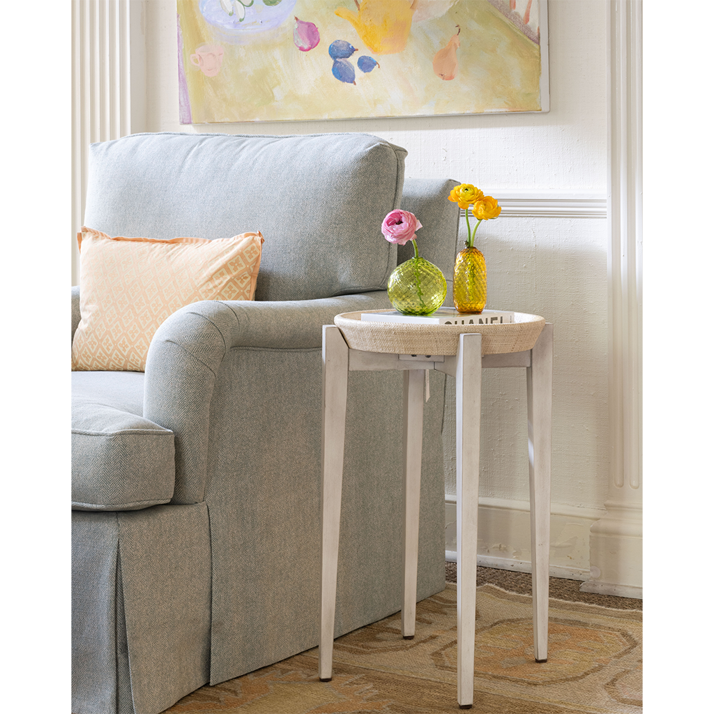 rio small side table in living room