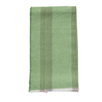 green striped throw