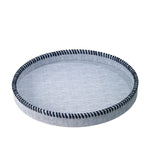 Whipstitch Round Tray