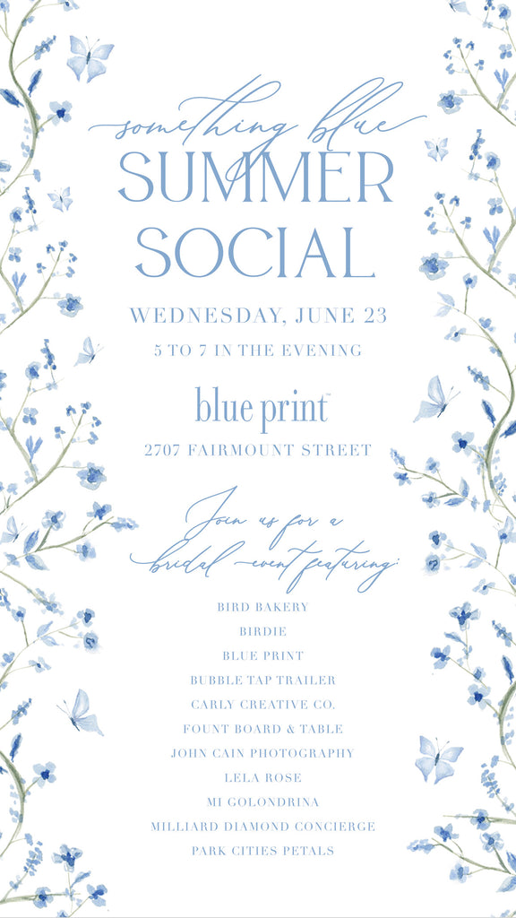Join Us: Something Blue Summer Social!