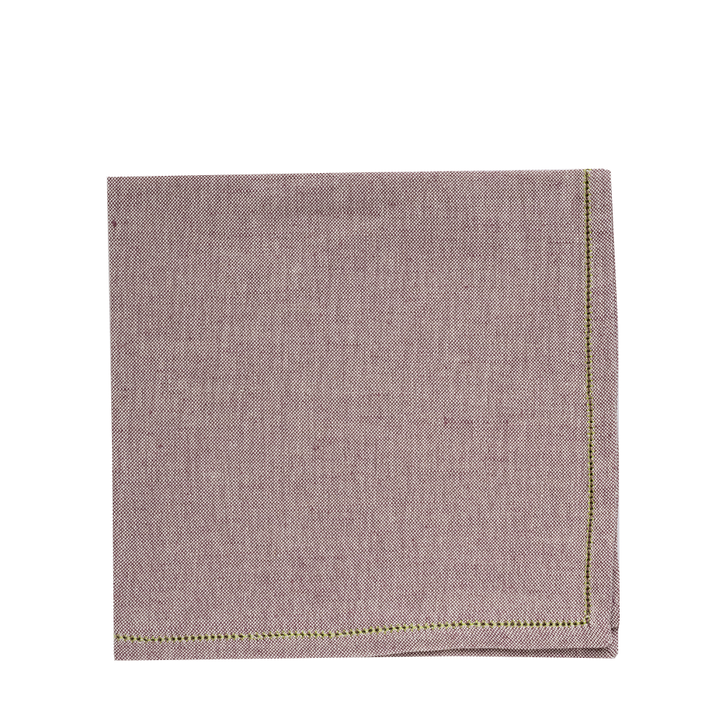 mauve napkin