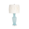 light blue opaline lamp