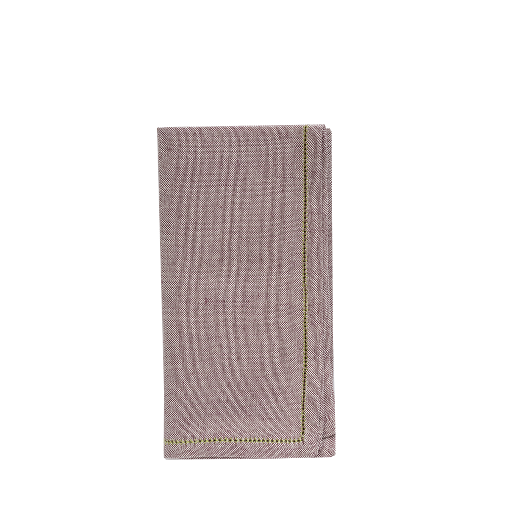 mauve napkin