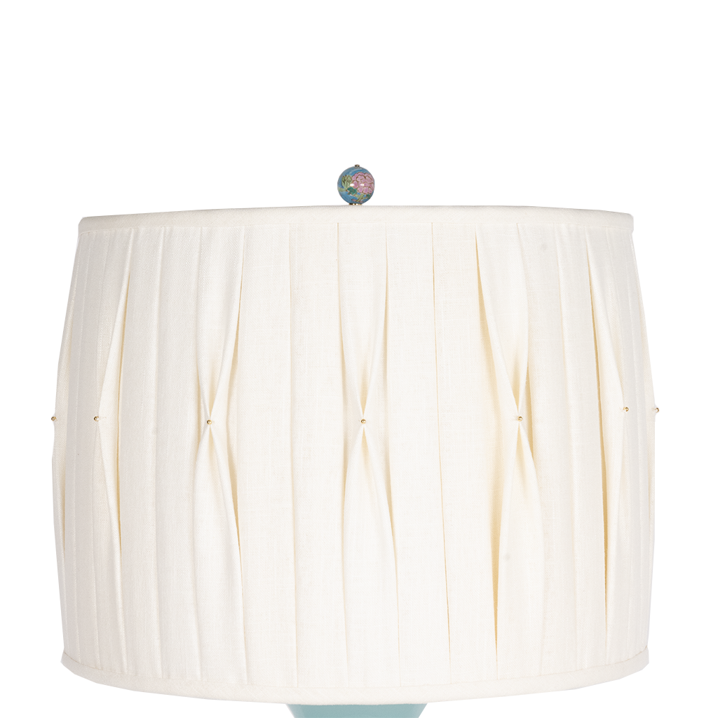 light blue opaline lamp