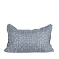 blue lumbar pillow