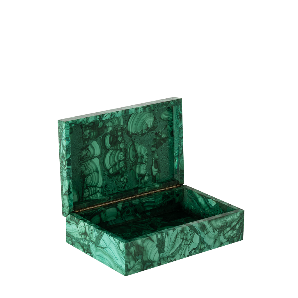 Vintage Malachite Box