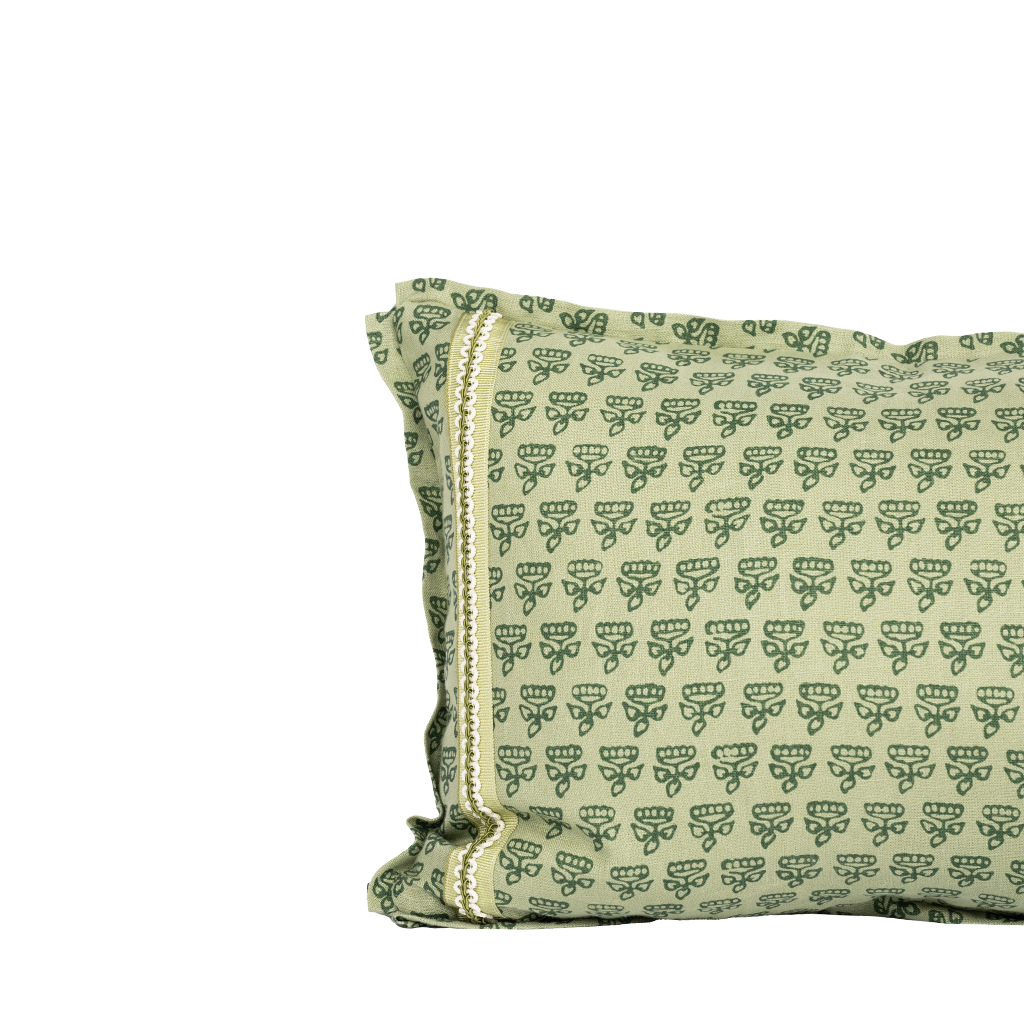 In The Greens Floral Fixer Lumbar Pillow