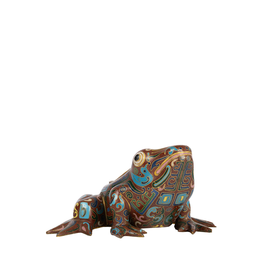 Cloisonne Frog