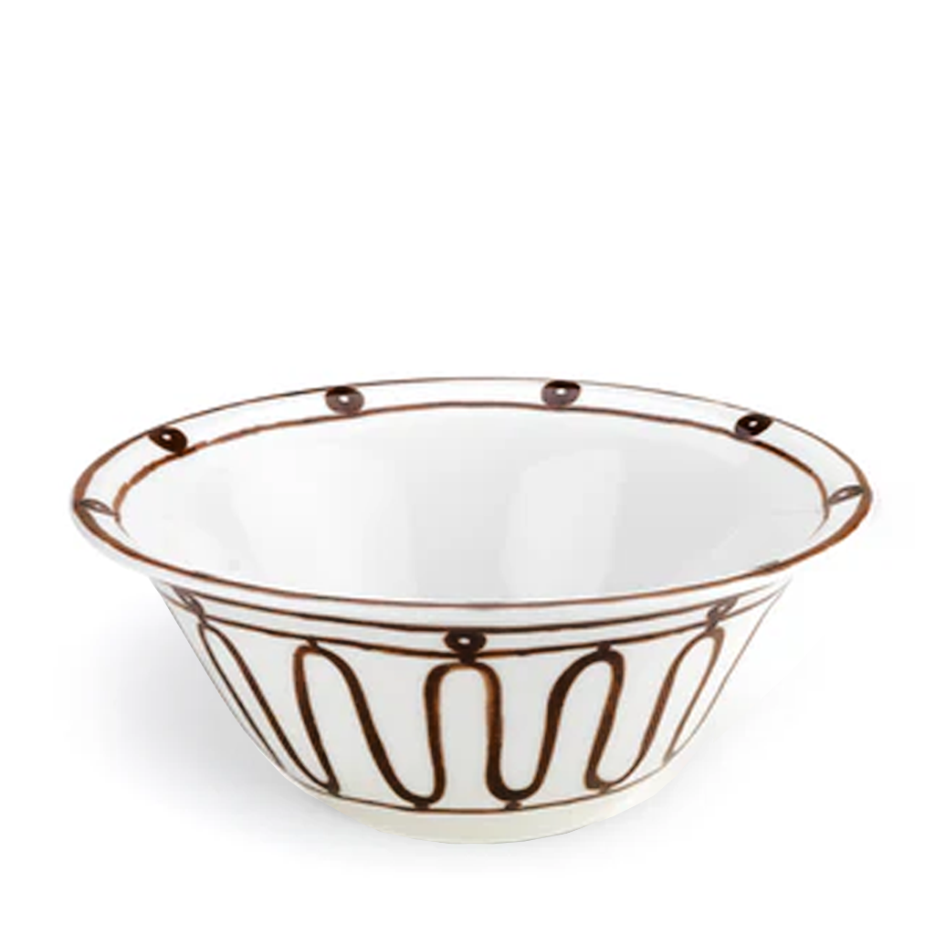 Hydra Serving Bowl, Carob