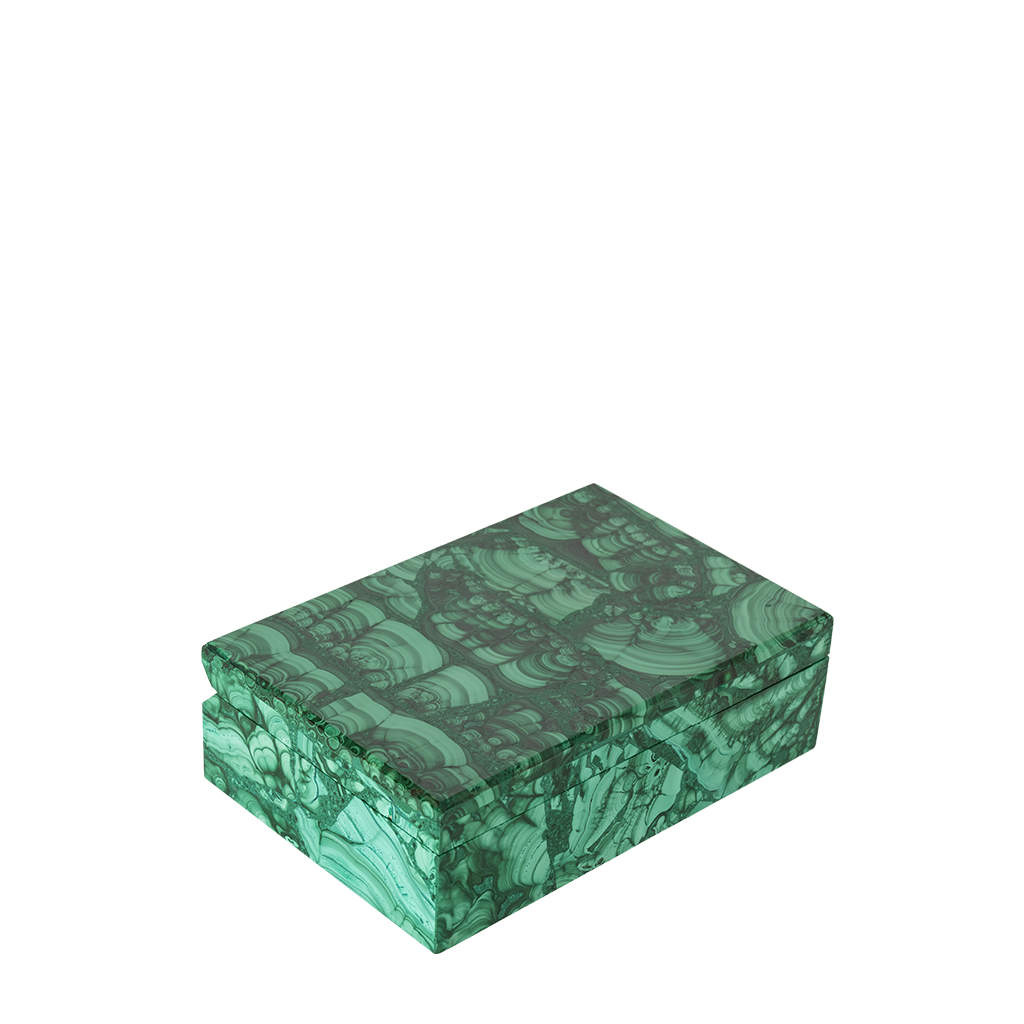 Vintage Malachite Box