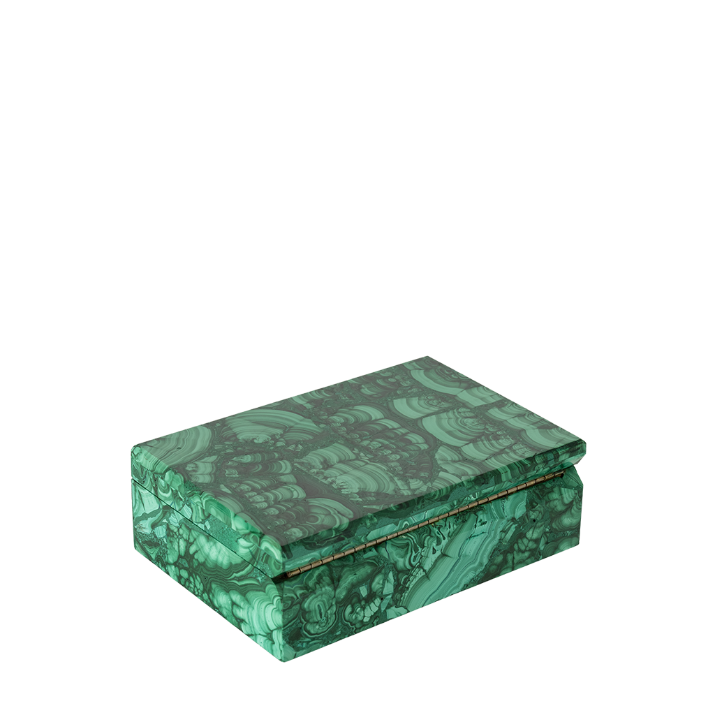 Vintage Malachite Box
