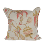 blue floral pillow