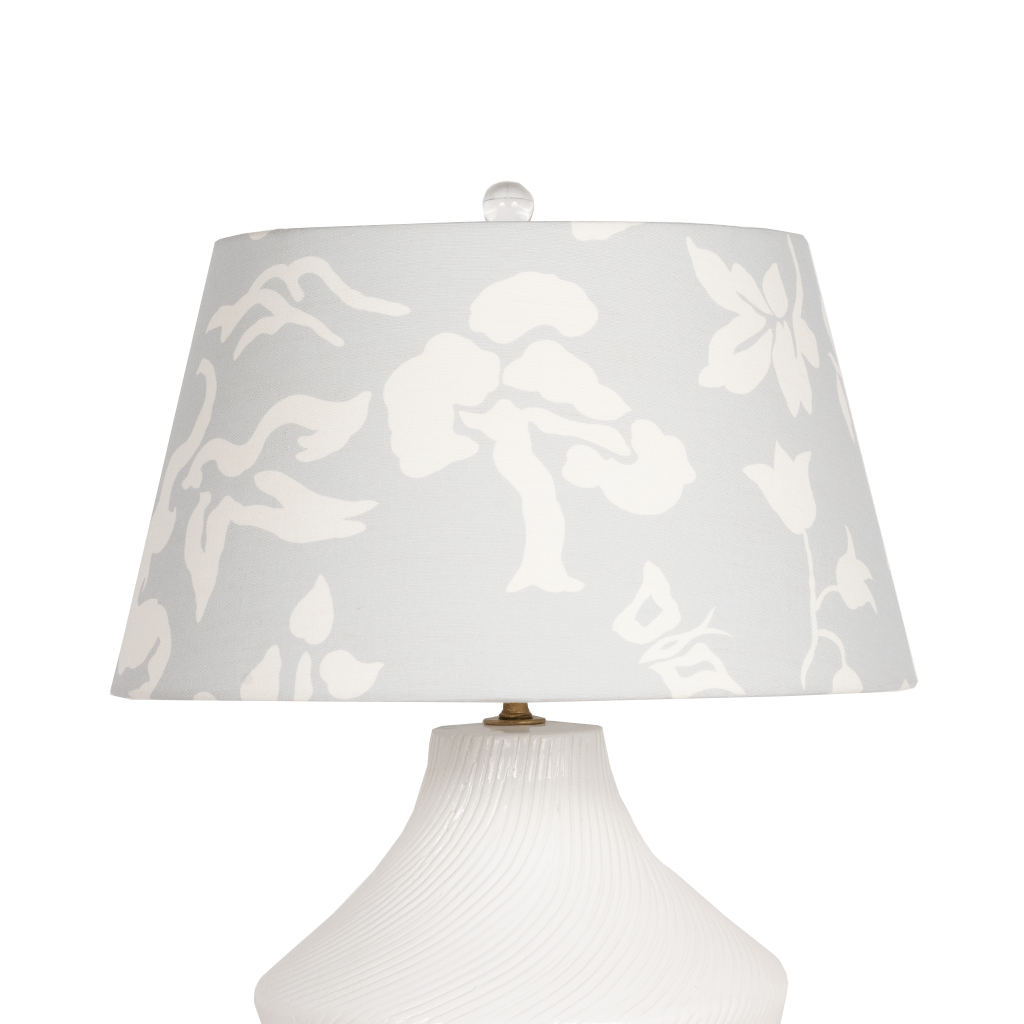 scavo lamp with floral shade