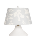 scavo lamp with floral shade