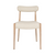 Adele dining chair with wood details