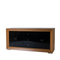 black and wood console table