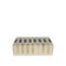 Gray & White Bone Box, Medium