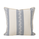 Embroidered Trellis Pillow