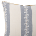 Embroidered Trellis Pillow