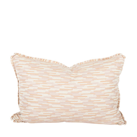 Rosy Hissy Fit Lumbar Pillow